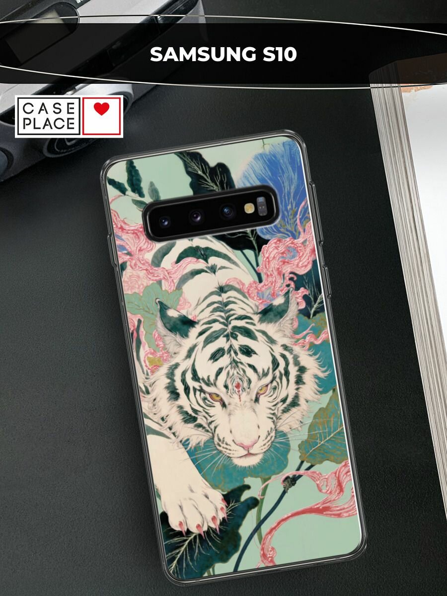 Чехол на Samsung Galaxy S10 / Самсунг Галакси S10 с принтом "Охотник"