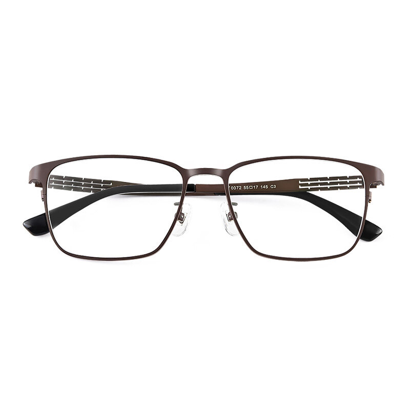 Cornstone Pure Titanium Square Eyeglass Frames Men's HT0072
