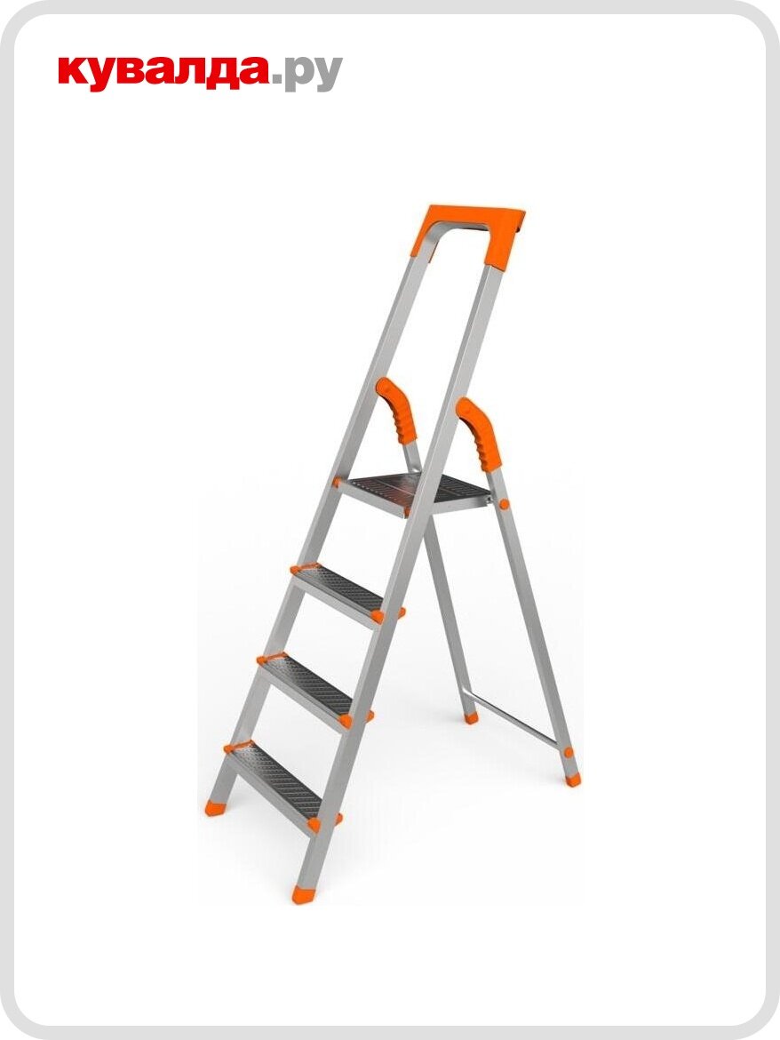 Стремянка стальная Sarayli Европа 4 ступени