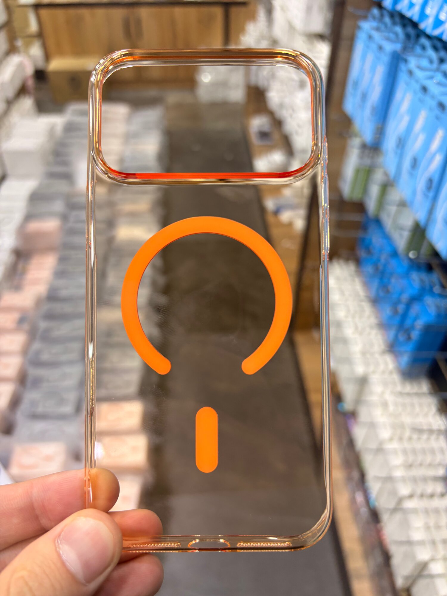 Ультратонкий чехол с магнитом для iPhone 17 AIR — прозрачный защитный корпус с усиленной защитой камеры