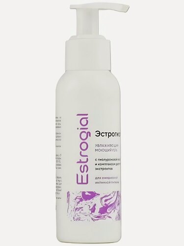 Изображение товара Гель для интимной гигиены "Эстрогиал", увлажняющий, моющий, 100 мл