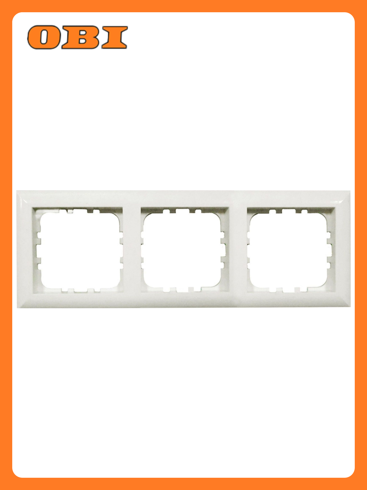 Рамка LK Studio LK60  для розеток и выключателей  белая  ABS пластик