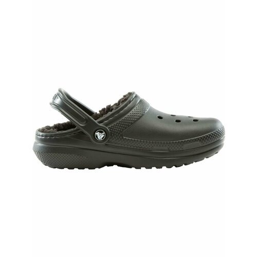 фото Сабо crocs classic lined clog, размер m8w10, черный