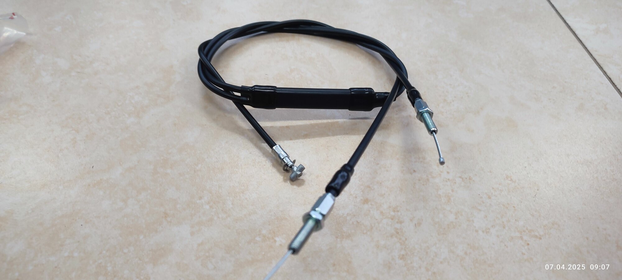 Трос газа сдвоенный KT-MOTOR INDUSTRY CO, LTD, BW-H15