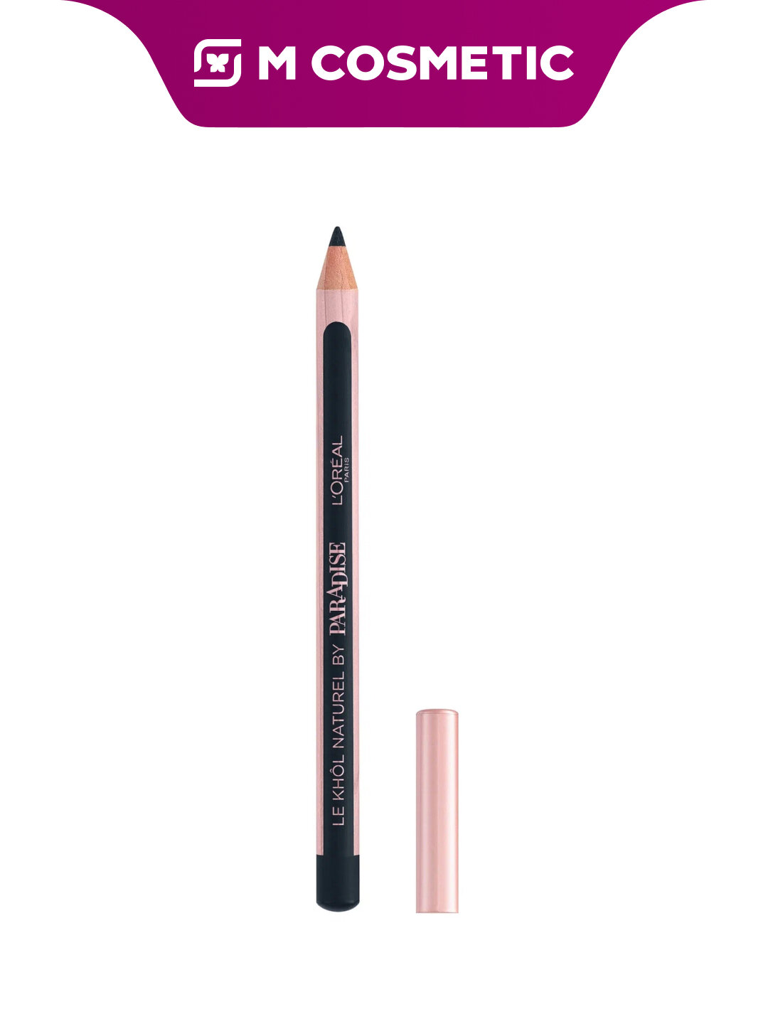 L'ORÉAL Paris Le Khol Карандаш для глаз тон 101, 3 г — мягкое нанесение и стойкий насыщенный цвет