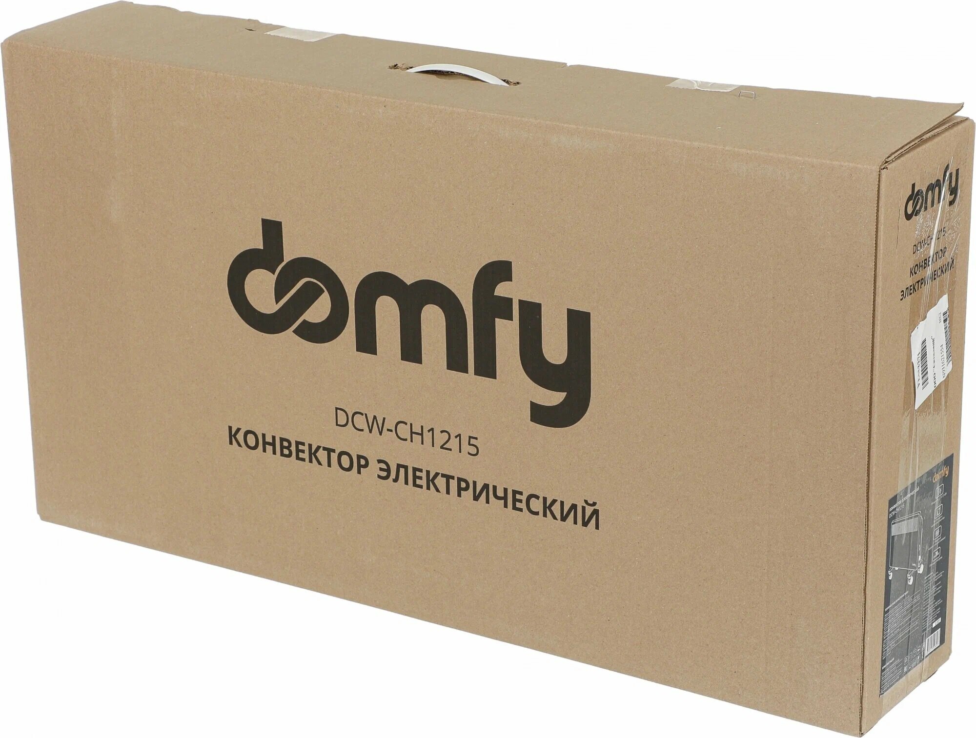 Конвектор Domfy DCW-CH1215 1500Вт белый настенный монолитный термостат для 20 м²