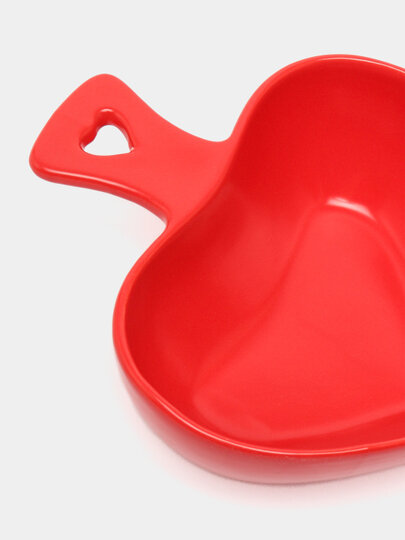 Керамическая формочка в виде сердца — стильная и удобная посуда — фото 1