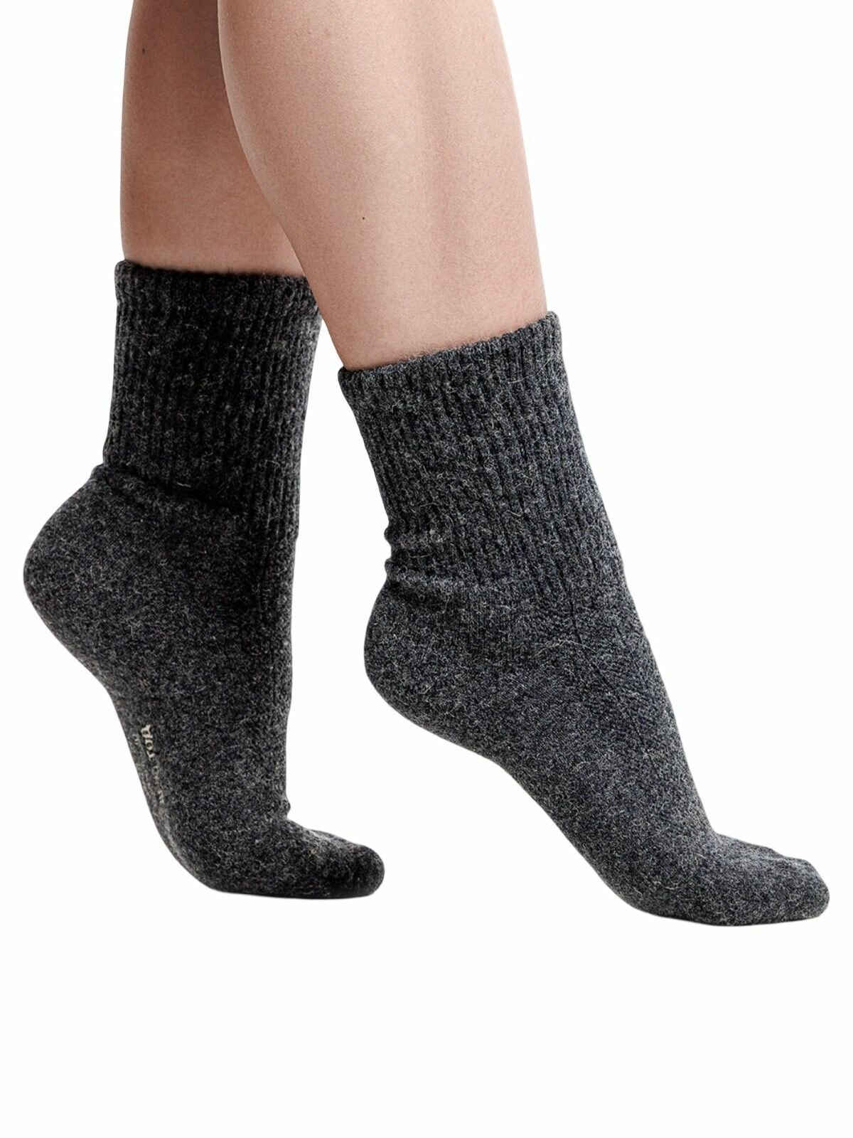 Носки спортивные , размер 37-39, темно-серый — фото 1