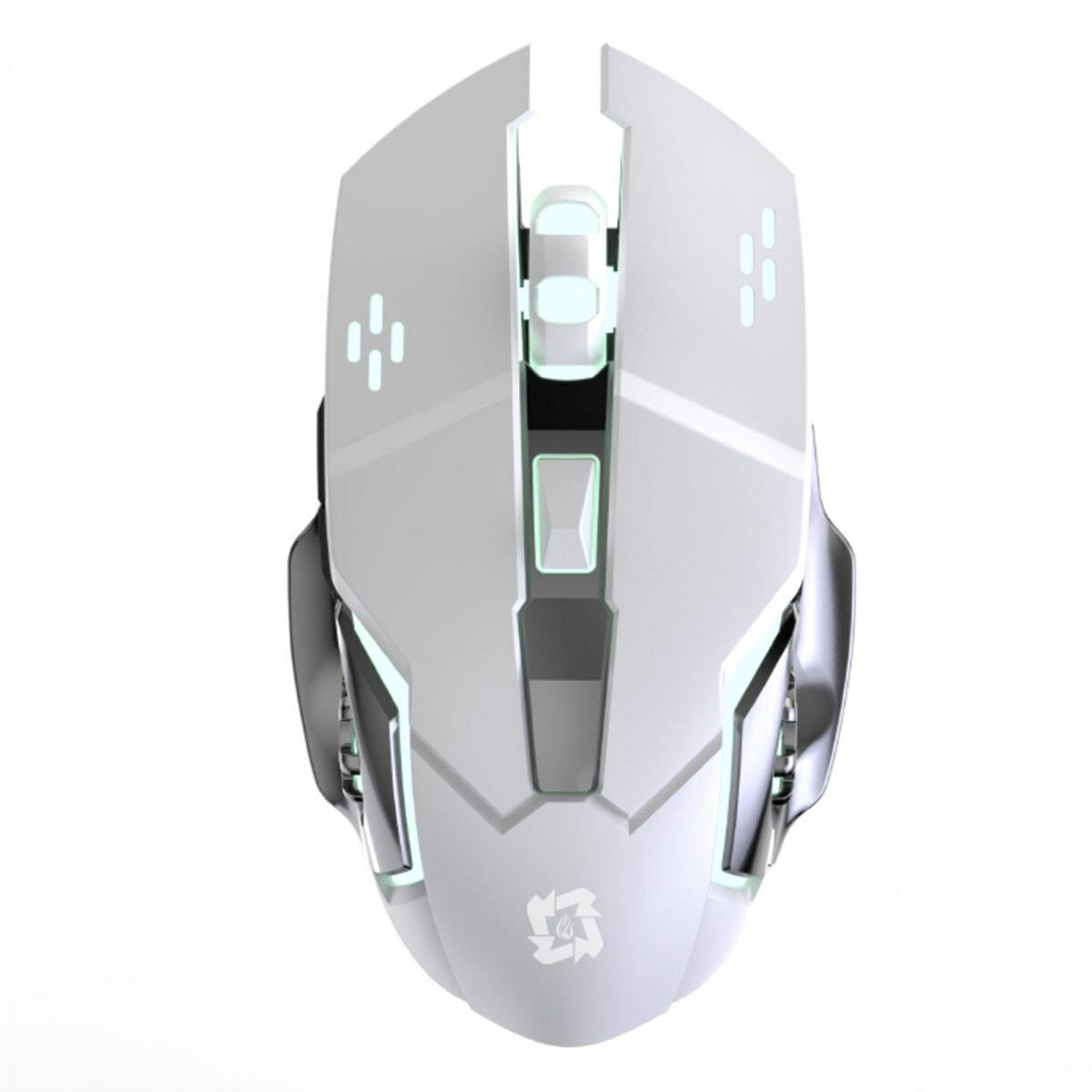 Игровая мышь Hot Wheels, двухрежимная, Bluetooth + 2.4G, белая