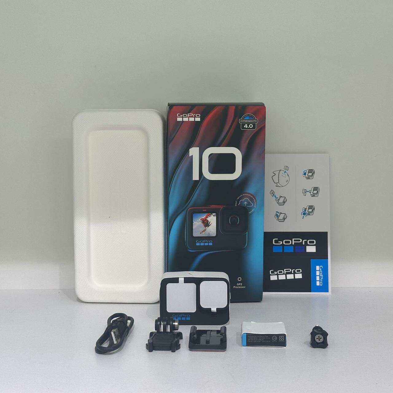 Экшн-Камера GoPro HERO 10 Black Bluetooth, GPS, Wi-Fi