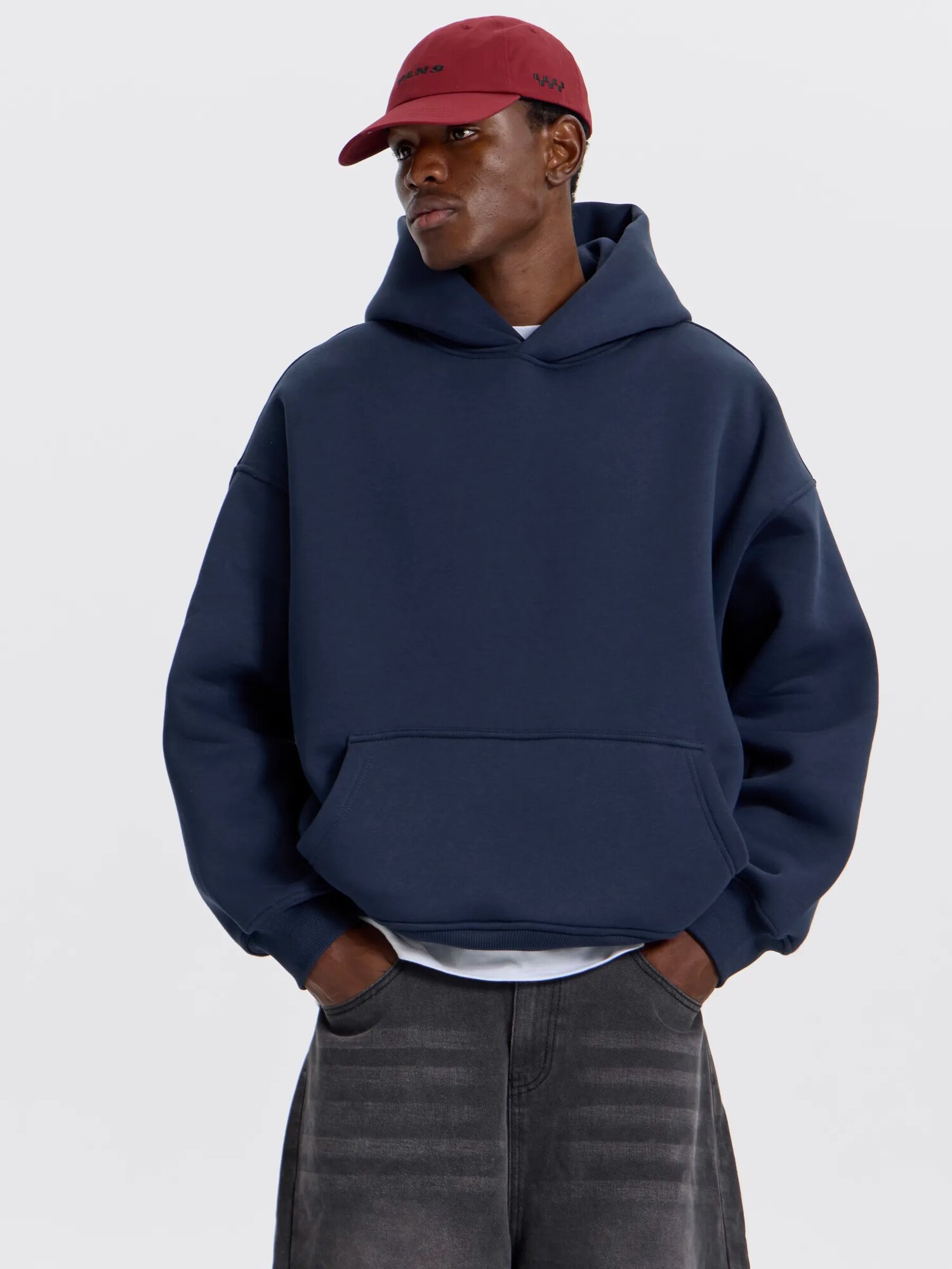 Худи для кормящих мам  56, размер 56, , синий — фото 1