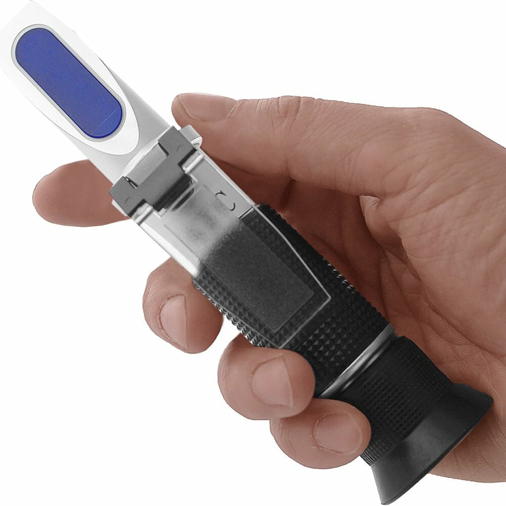 Рефрактометр для антифриз, электролит, незамерзайка, концентрация мочевины мегеон 72013