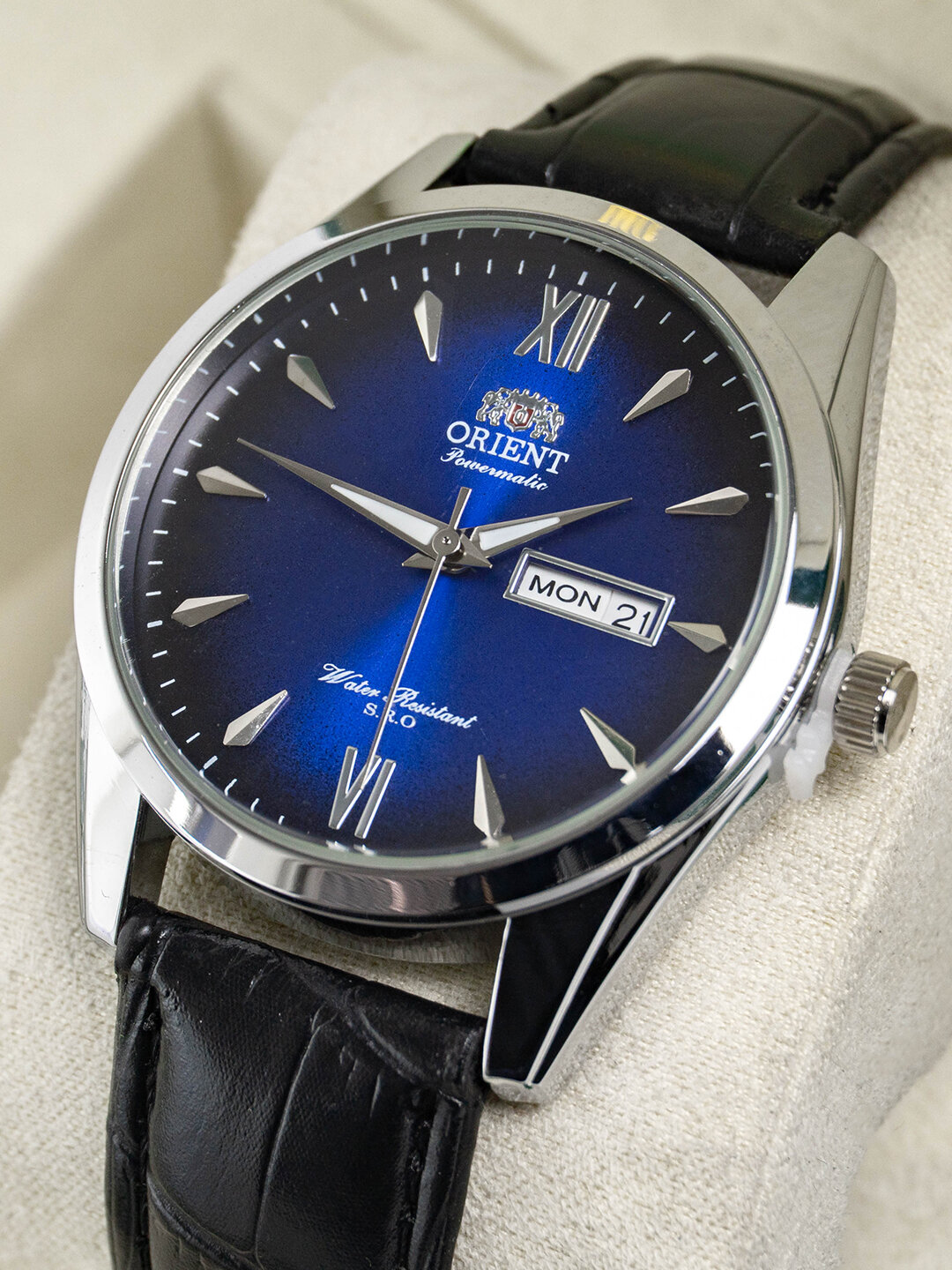 Наручные часы ORIENT Классика, 331510 черный/серебристый/перламутровый — фото 1