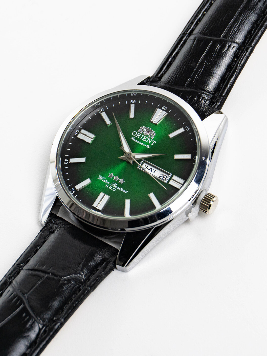 Наручные часы ORIENT Классика, 331731 серебристый/черный — фото 1