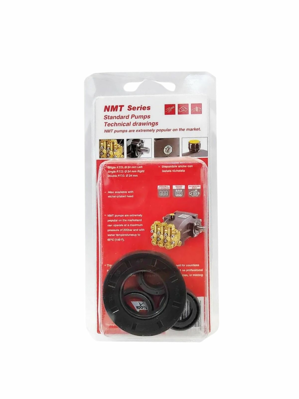 Ремкомплект сальников масляных (манжет) для насоса высокого давления HAWK NMT 1520