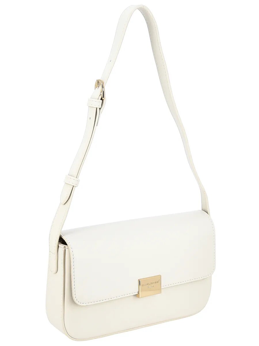 Сумка кросс-боди DAVID JONES, слоновая кость — фото 1