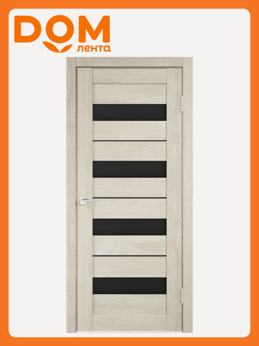 Изображение товара Межкомнатная дверь Бавария остекленная Дуб шале капучино 60х200 см