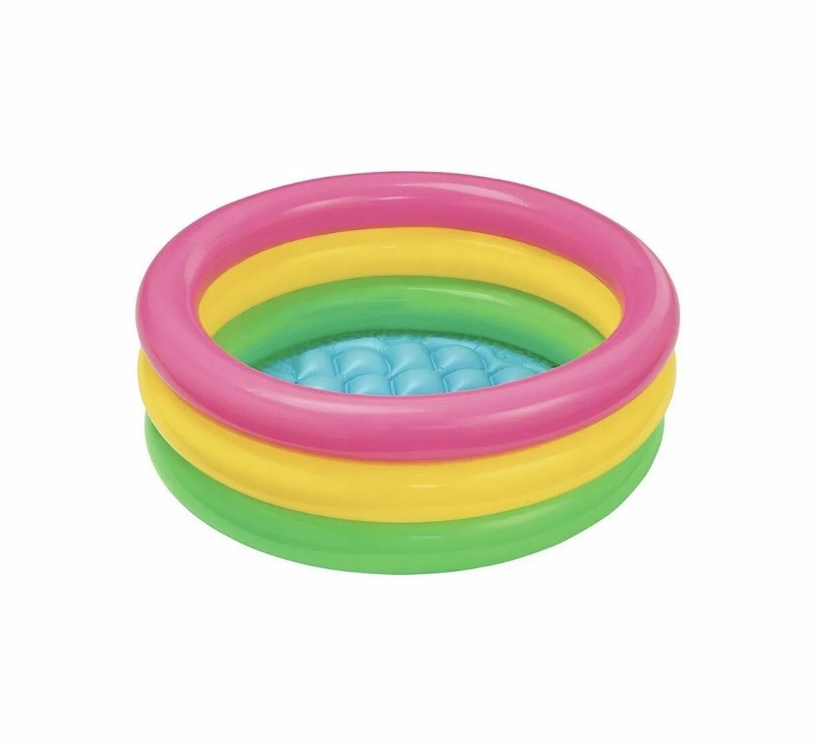Надувной бассейн из ПВХ, детский, радужный, 60*25 см