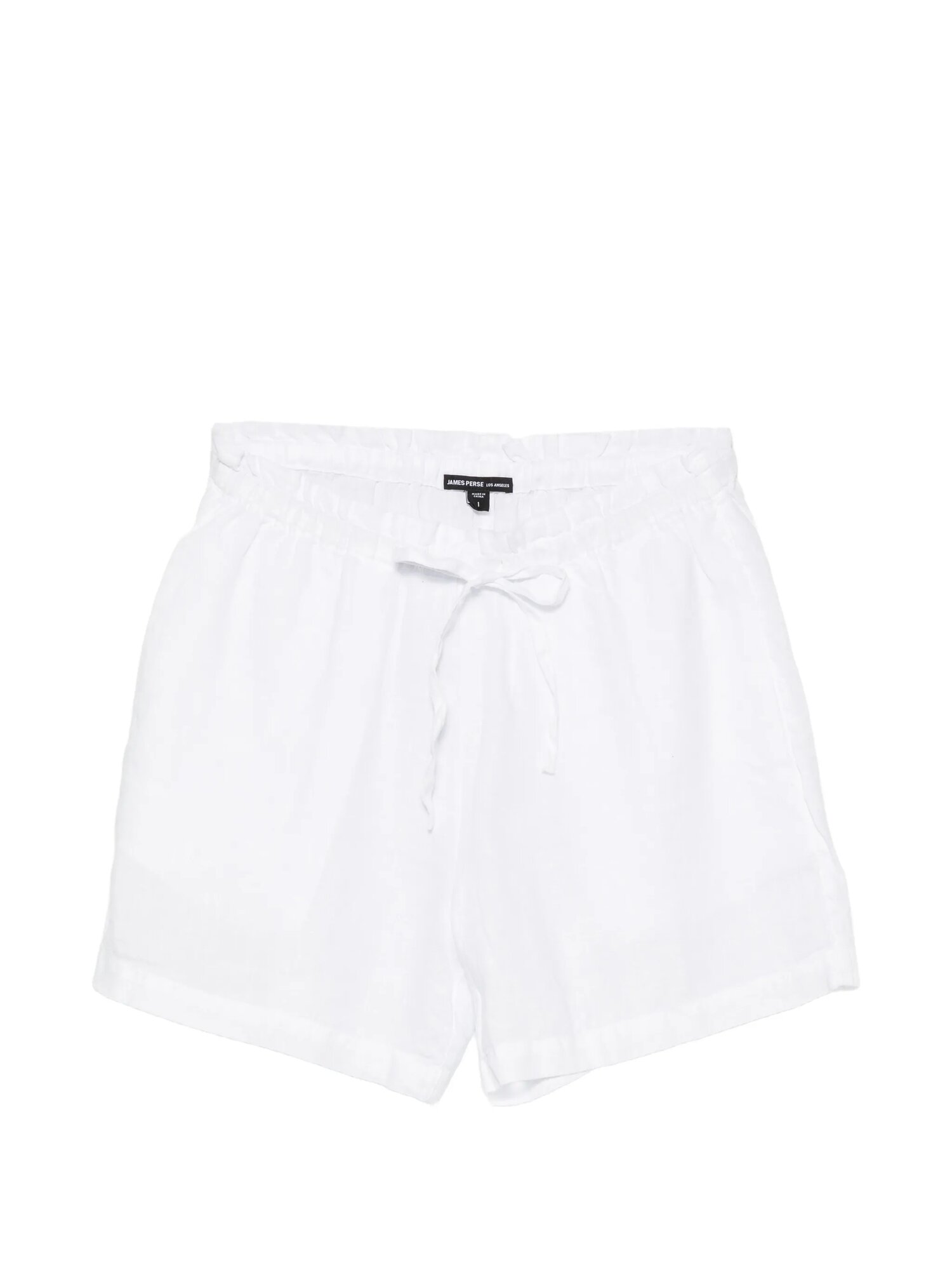 Шорты Paperbag-waist linen shorts