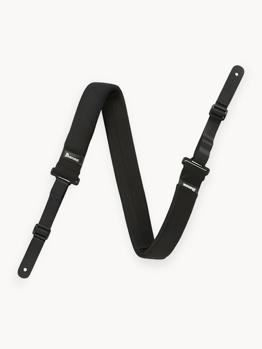 IBANEZ GSF50-BK POWERPAD STRAP ремень для гитары, черный