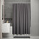 Штора для ванной комнаты Homsly, 200*180 см, серый, коллекция Bas...