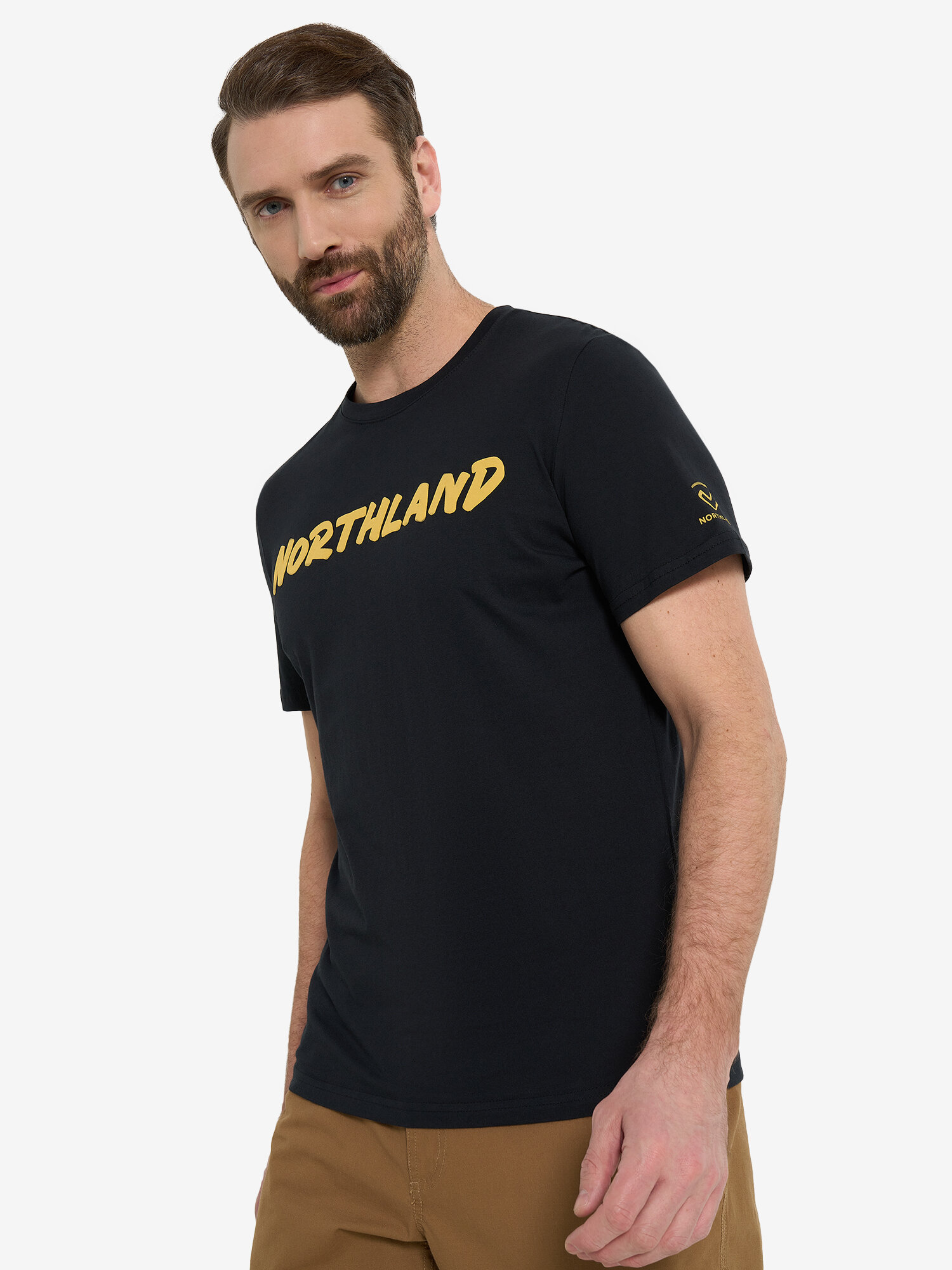 Футболка Northland Professional Men's travel LS t-shirt, размер 56/58, черный