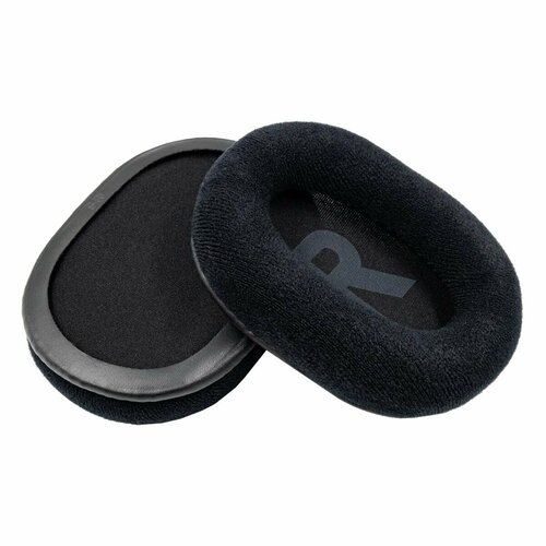 Амбушюры для наушников Logitech G Pro X, G Pro, G Pro X2 (Велюр, черный)