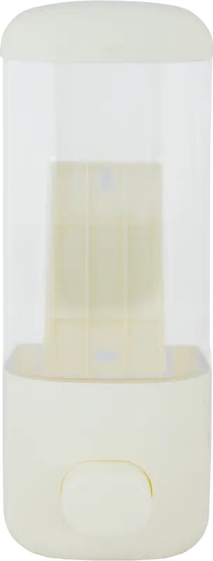 Дозатор для жидкого мыла Mr Penguin подвесной 400 мл пластик цвет белый