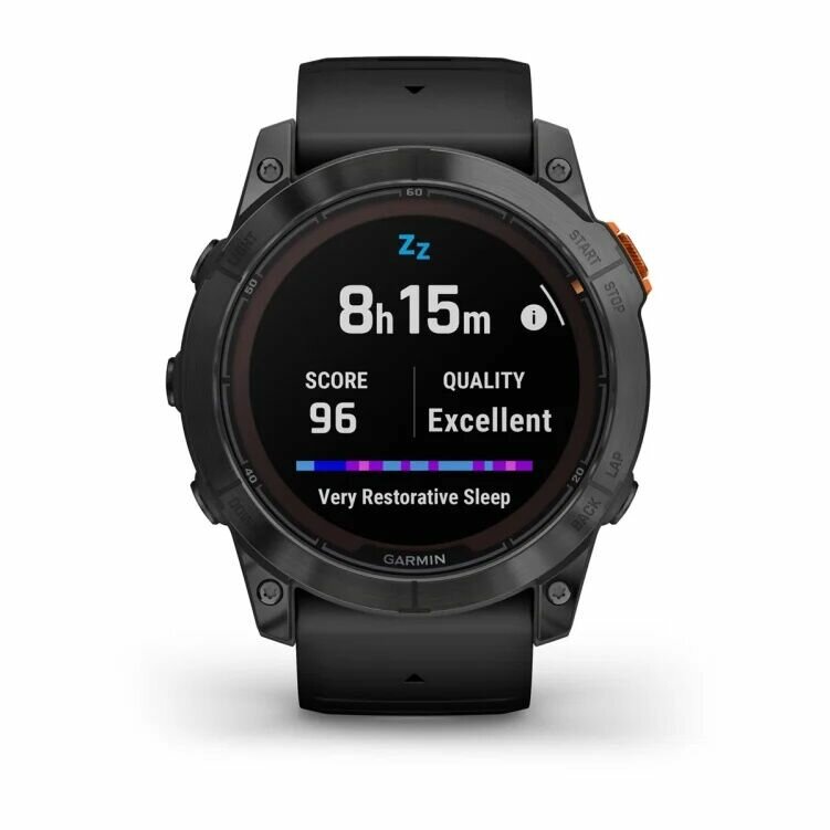 Часы Garmin Fenix 7X Pro, мониторинг здоровья, GPS, NFC, силикон