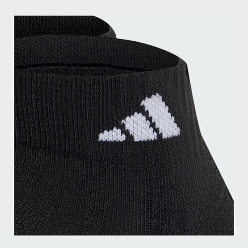 фото Носки спортивные adidas, комплект, 3 пары, размер 40/42 eu, black