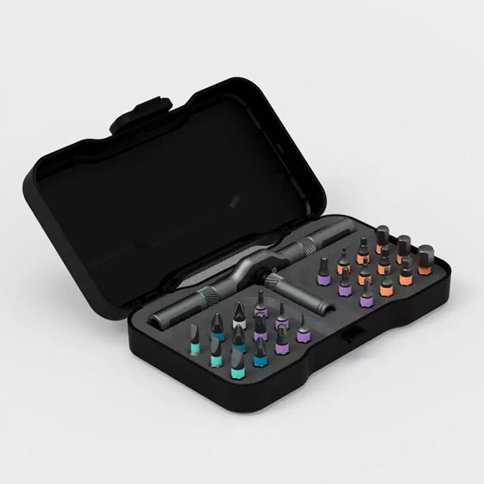 XIAOMI YOUPIN Duka RS1 24-в-1 набор инструментов для самостоятельной сборки, гаечный ключ, торцевая отвертка, набор ключей с трещоткой