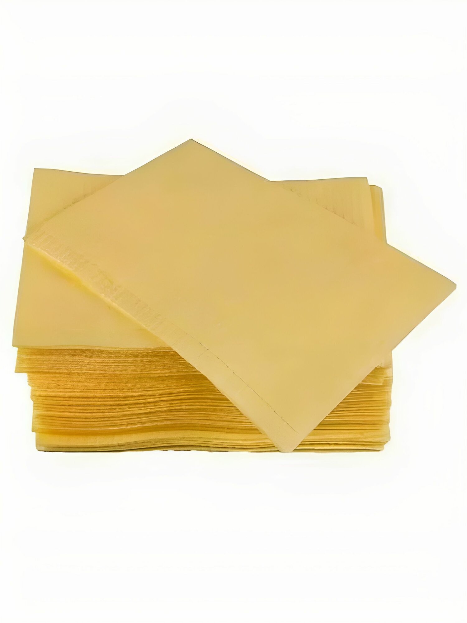 Салфетки (нагрудники для пациентов) премиум 3-х слойные цвет лимонный, 33 х 45 см бумага/пластик, 500 шт