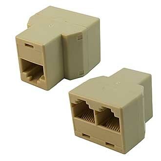 Разветвитель (гнездо / 2 гнезда) RJ45 GCT11-2-8P8C