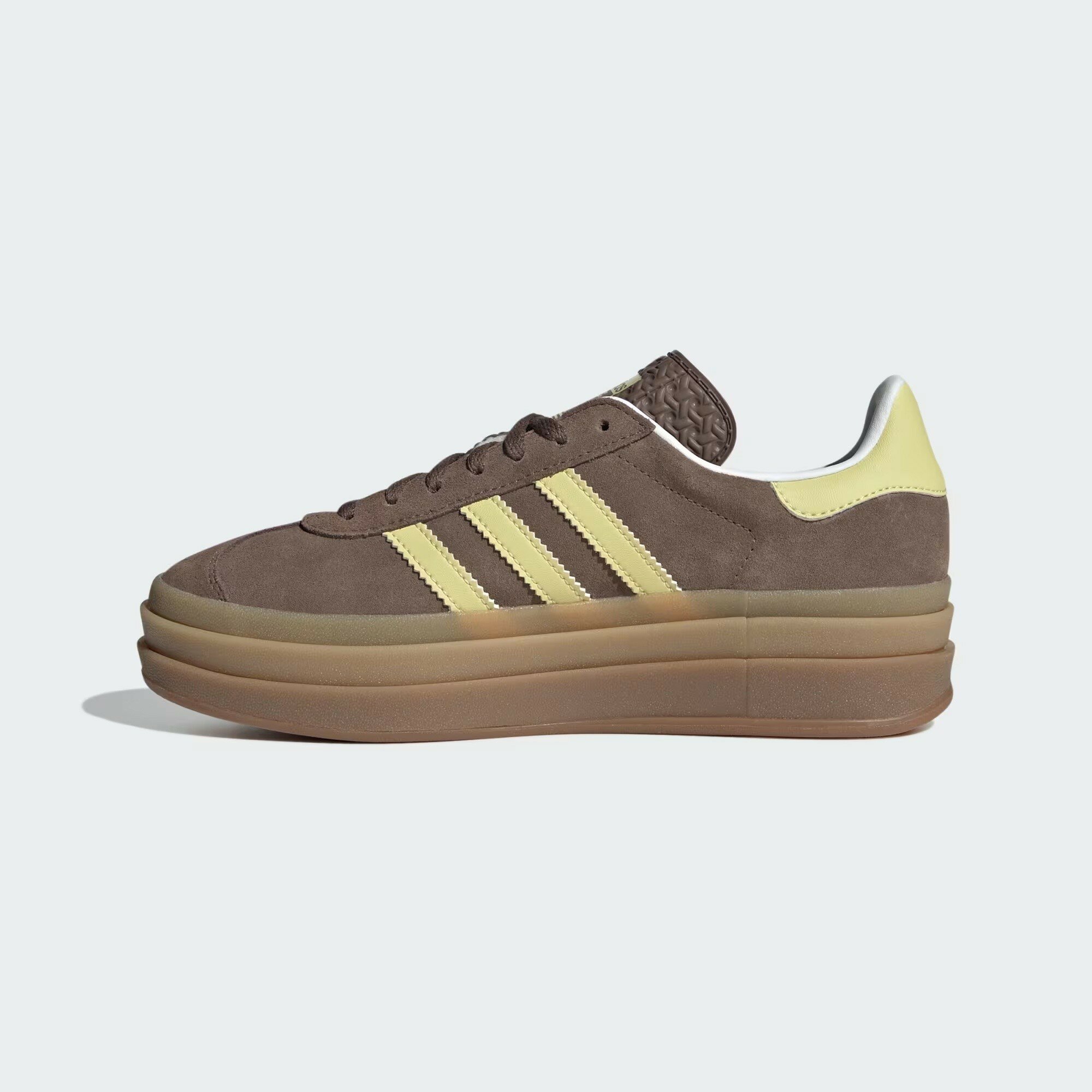 Кроссовки adidas Originals Gazelle Bold, размер 38 2/3 EU, коричневый — фото 1