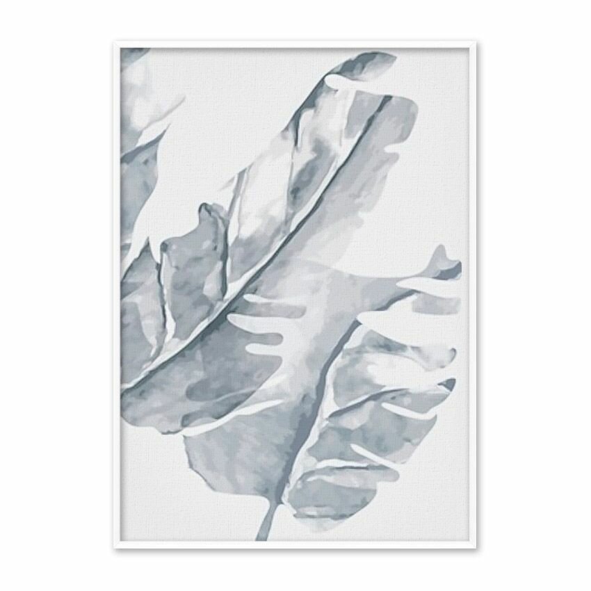 Постер на холсте в рамке Цветы №19, 50х70 см