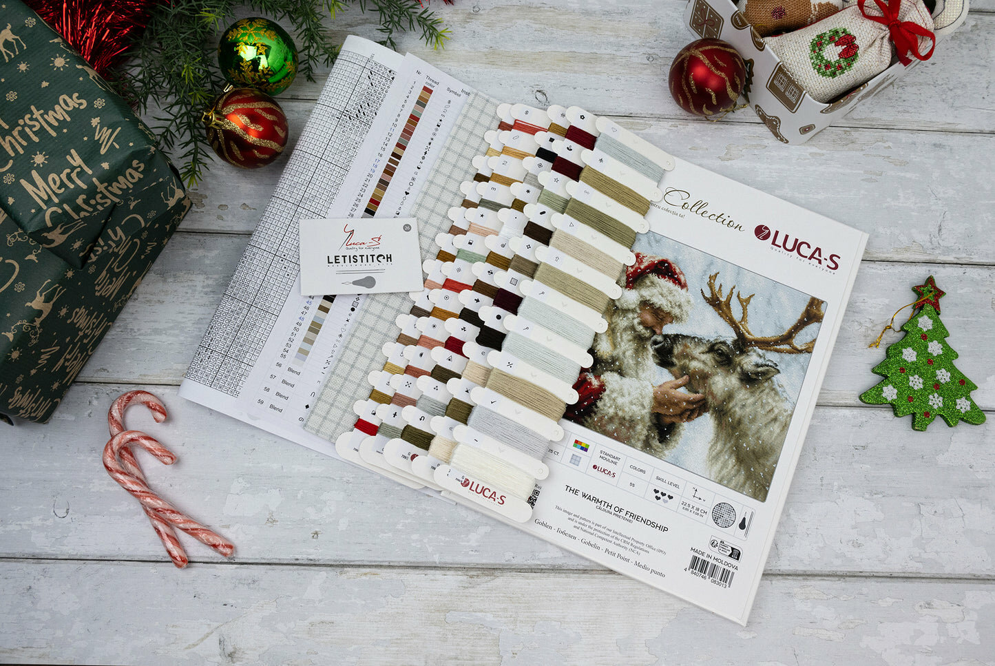 Набор для вышивания Luca-s G709 Теплота дружбы — фото 1