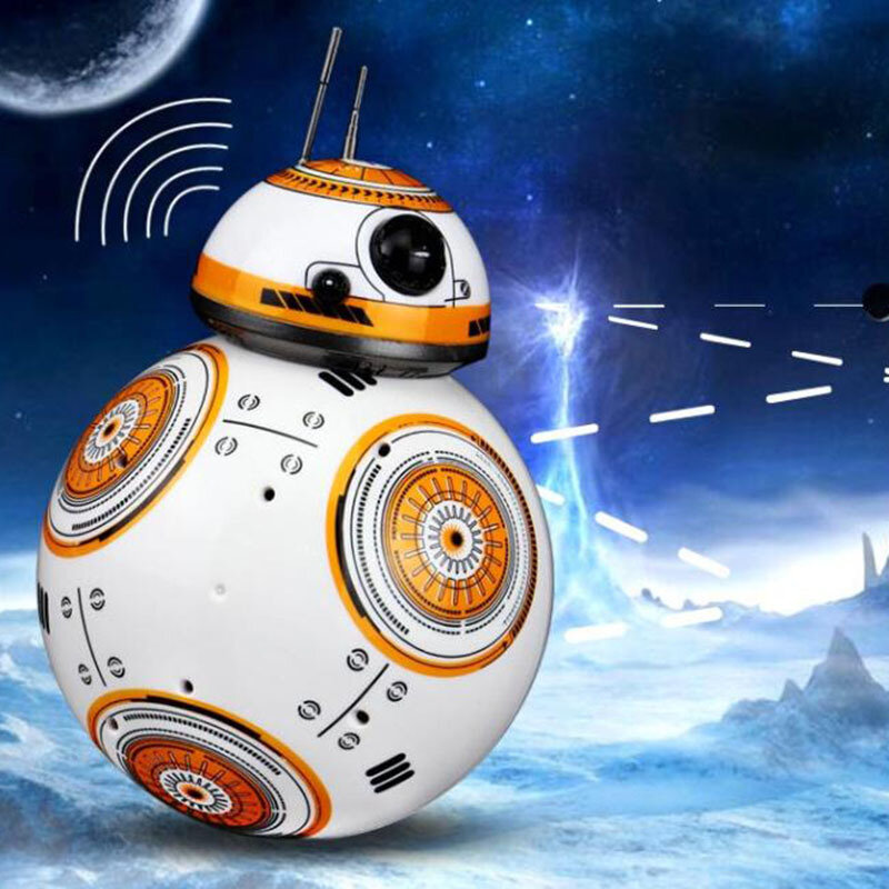 Робот-контроллер BB-8, для "Звездные войны", без бренда, управление с пульта