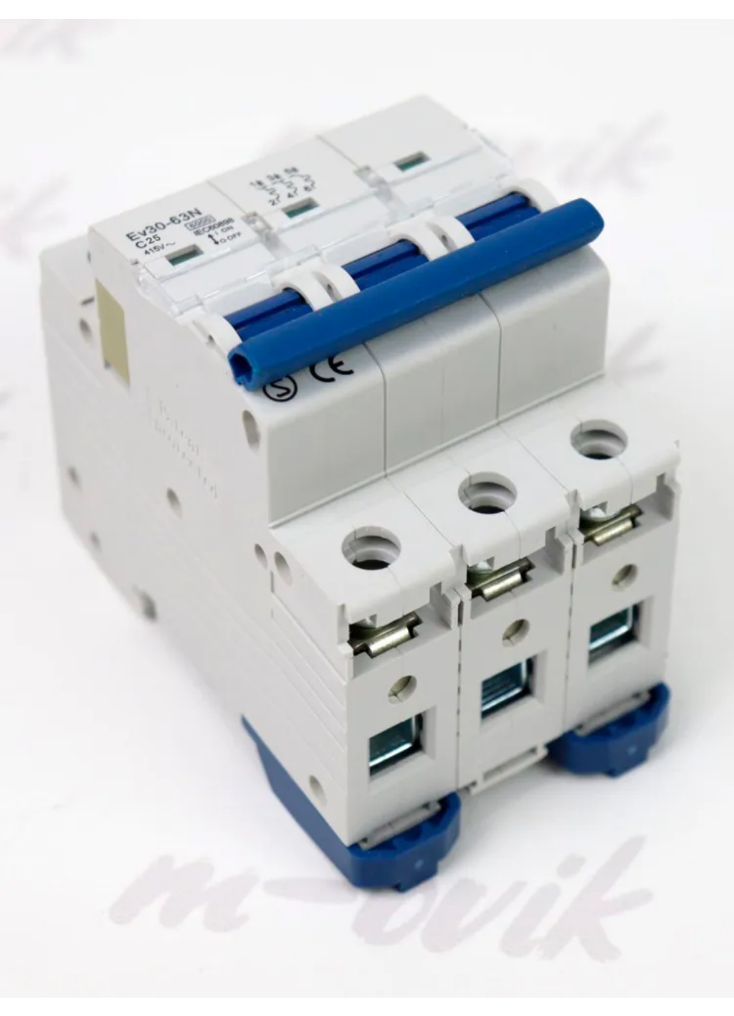 Зап. часть ZOTA Авт. выключатель Ev30-63N 3P 6kA 25A C ОЕМ для котлов Lux Smart MK