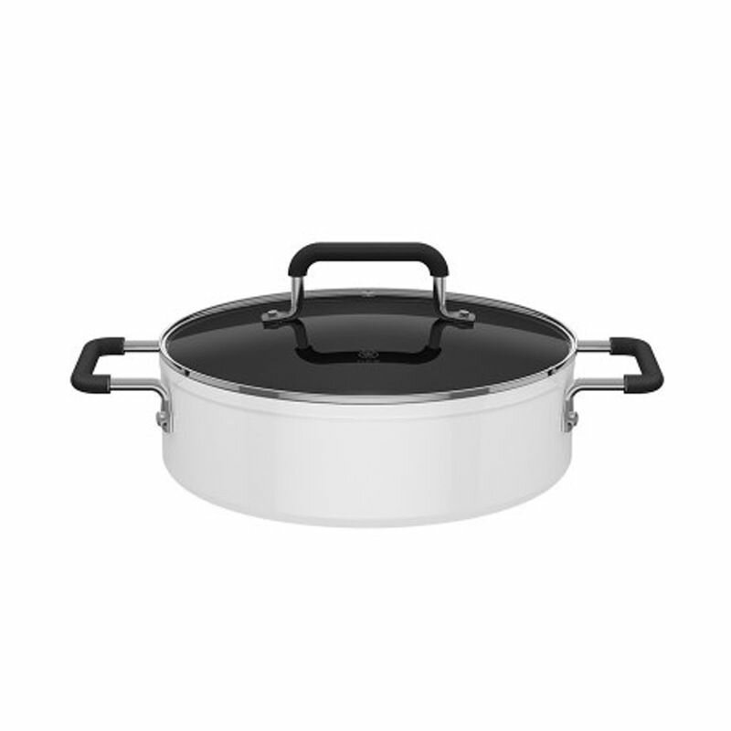Изображение Кастрюля для супа в индукционной плите из Xiaomi Mijia, кастрюля для приготовления пищи, 26 см, термостойкая G