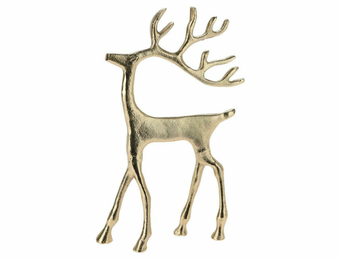 Декоративная фигура, металл, золотой, 40 см, Koopman International