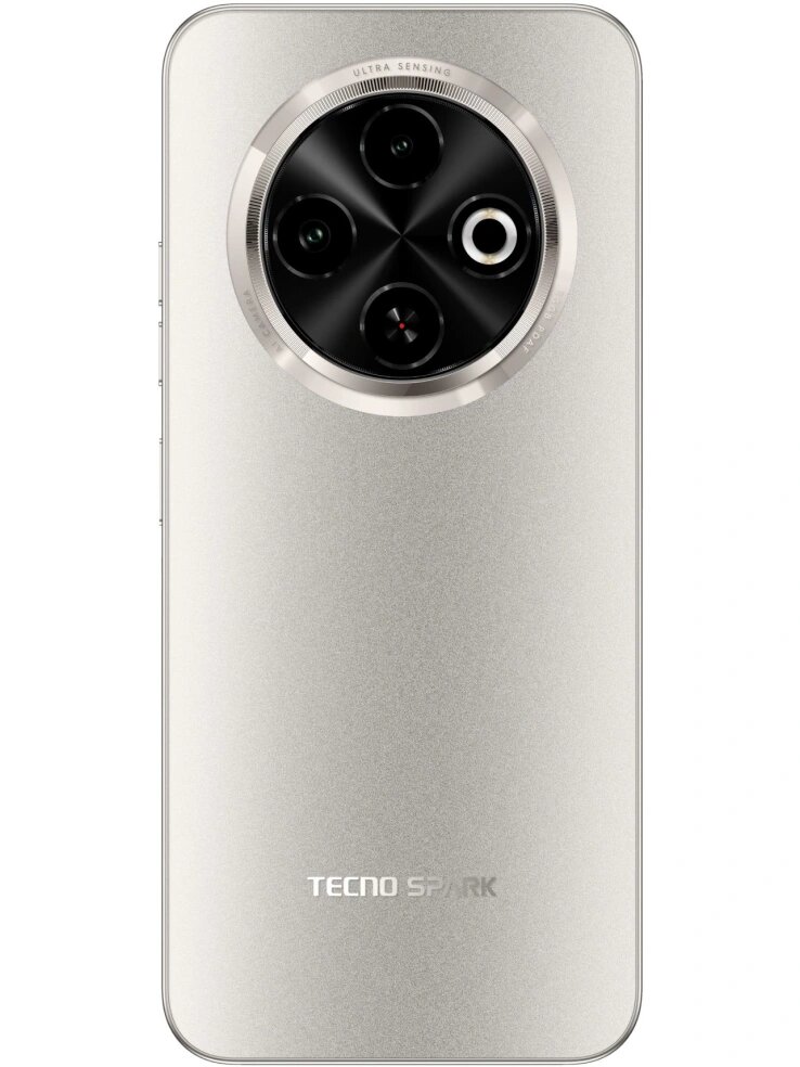 Смартфон Tecno Spark 30C 4ГБ/128ГБ, золотой (kl5n 128+4 titanium gold) — фото 1