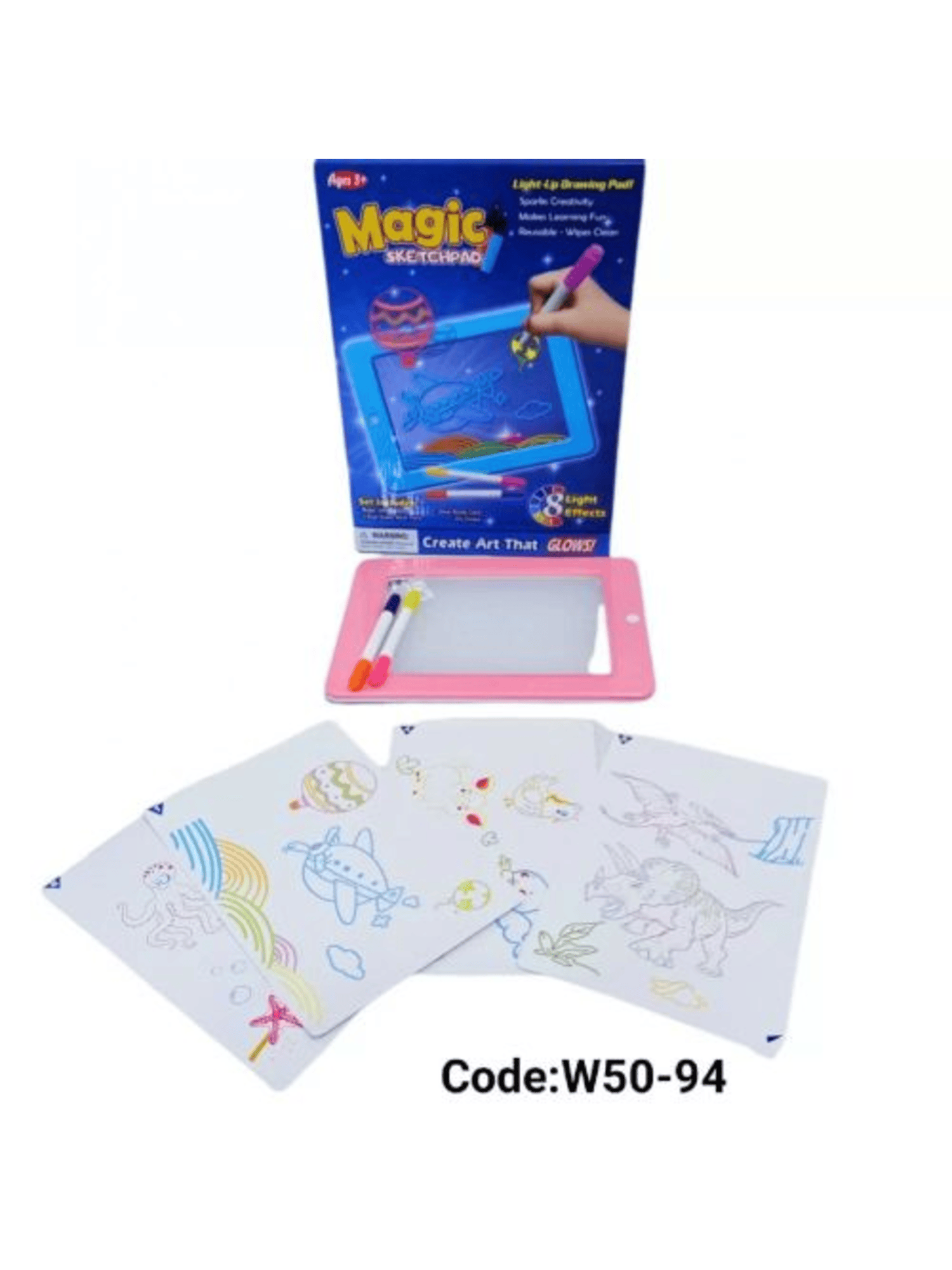 Magic Sketchpad — неоновая доска с подсветкой для рисования и творчества! — фото 1