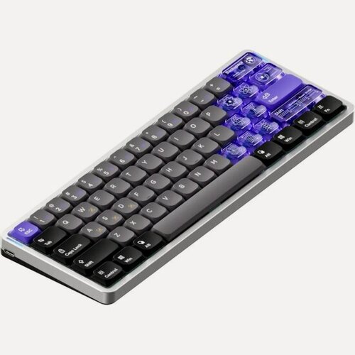 Изображение товара Клавиатура Nuphy Air60 HE, ультратонкая клавиатра на магнитных переключателях, Low-Profile Magnetic Jade Switch (Air60HE-SS-J)