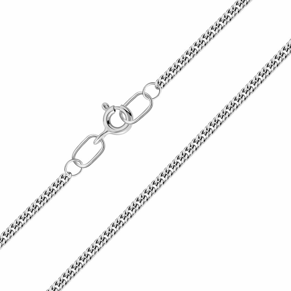 Цепь серебро, 925 проба, родирование