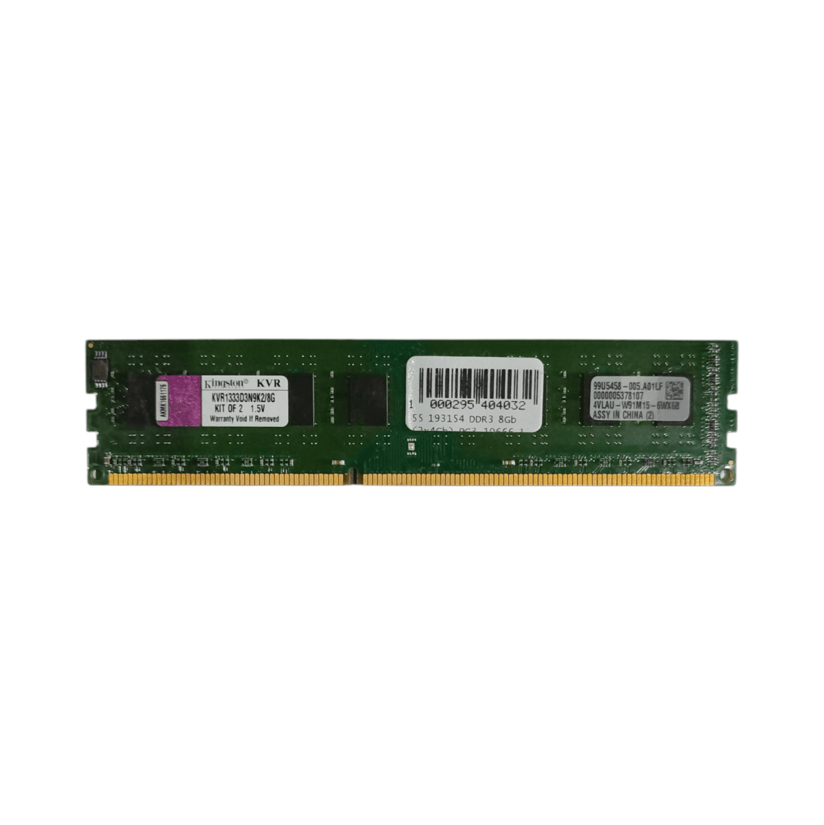 Оперативная память Kingston KVR1333D3N9K2/8G