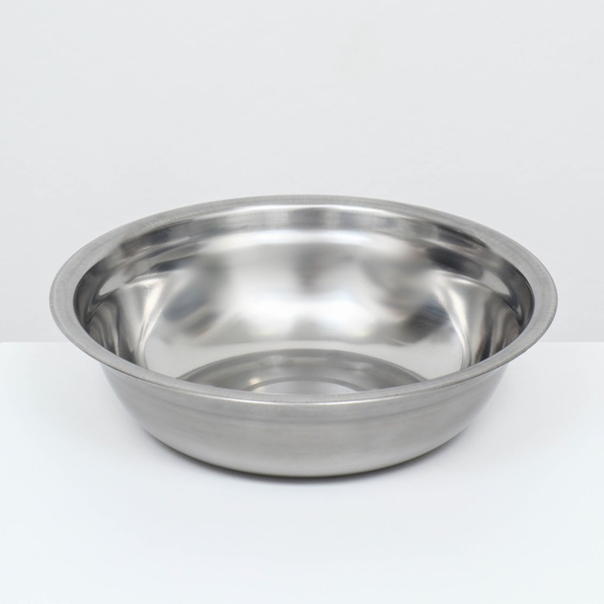 Миска металлическая эконом 15 л 25 х 6 см