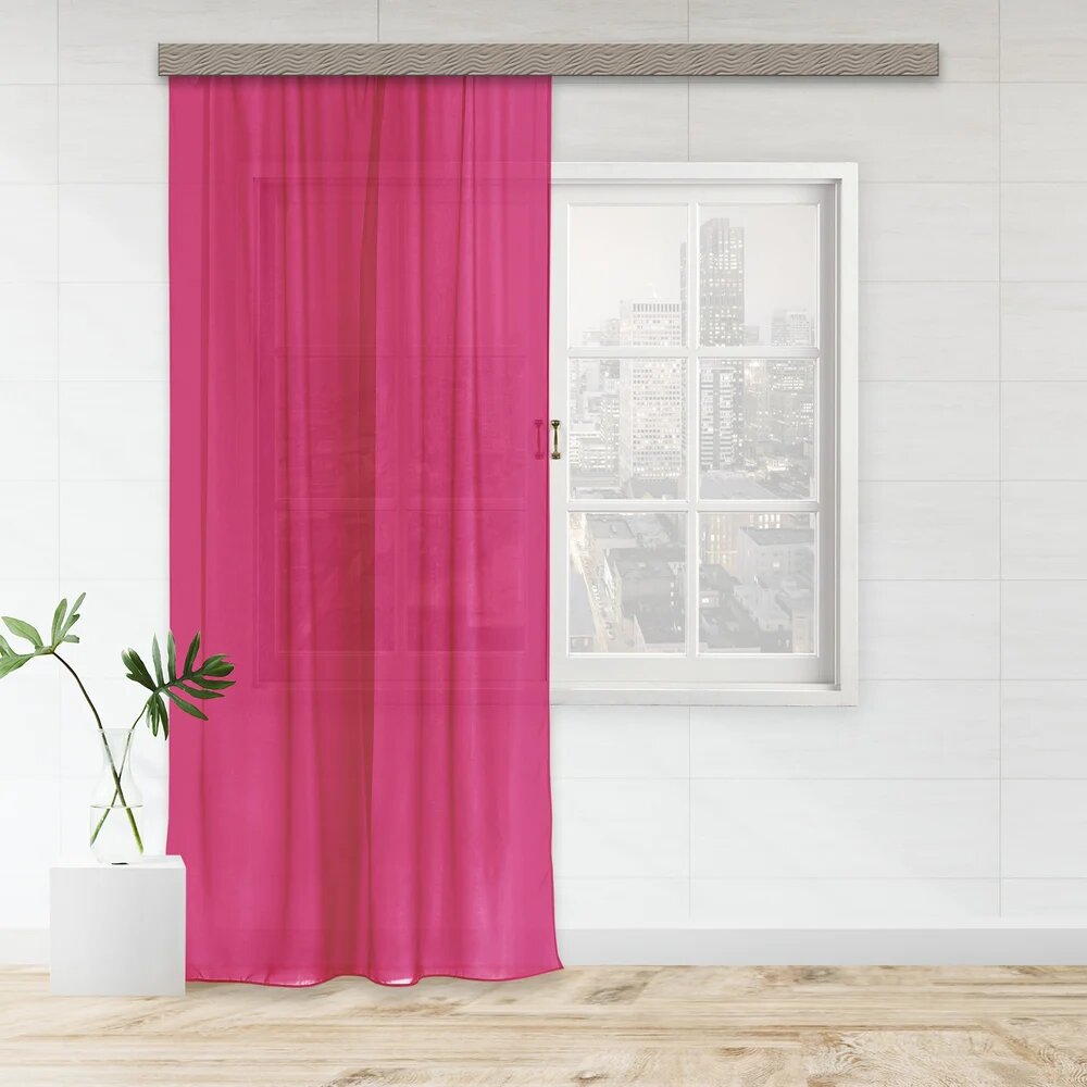 Witerra штора вуаль 200x260 см бордо 10114