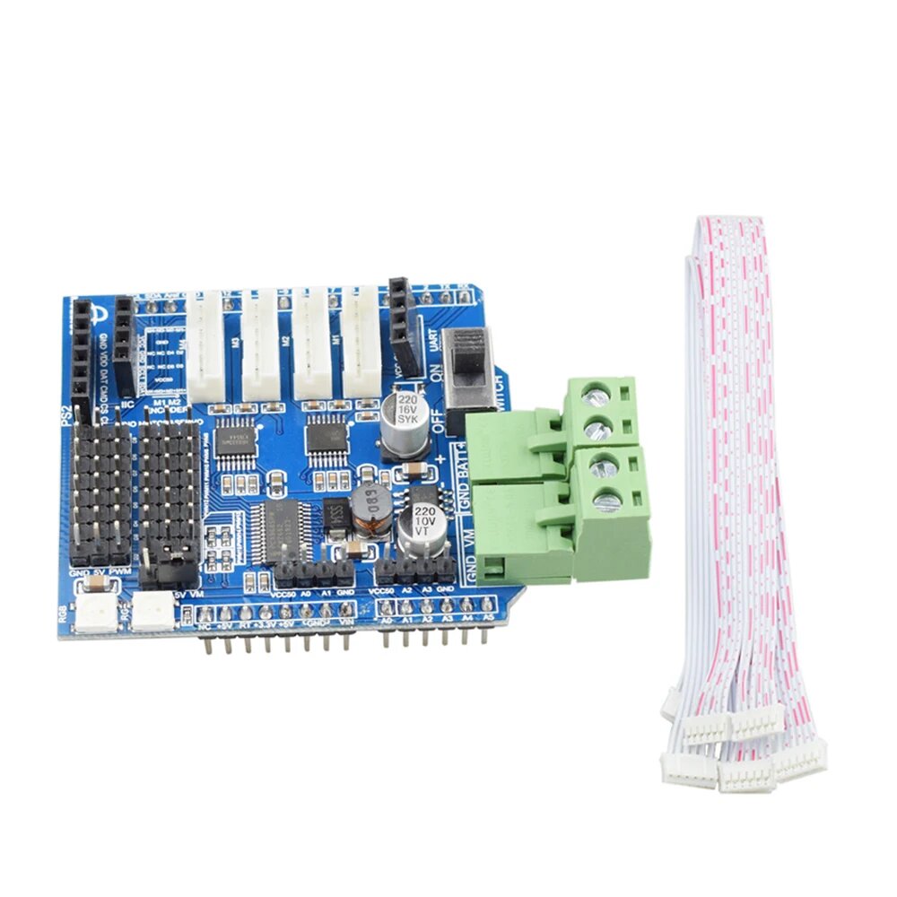 Драйвер двигателя для Arduino UNO R3 Hansa00005, Белый