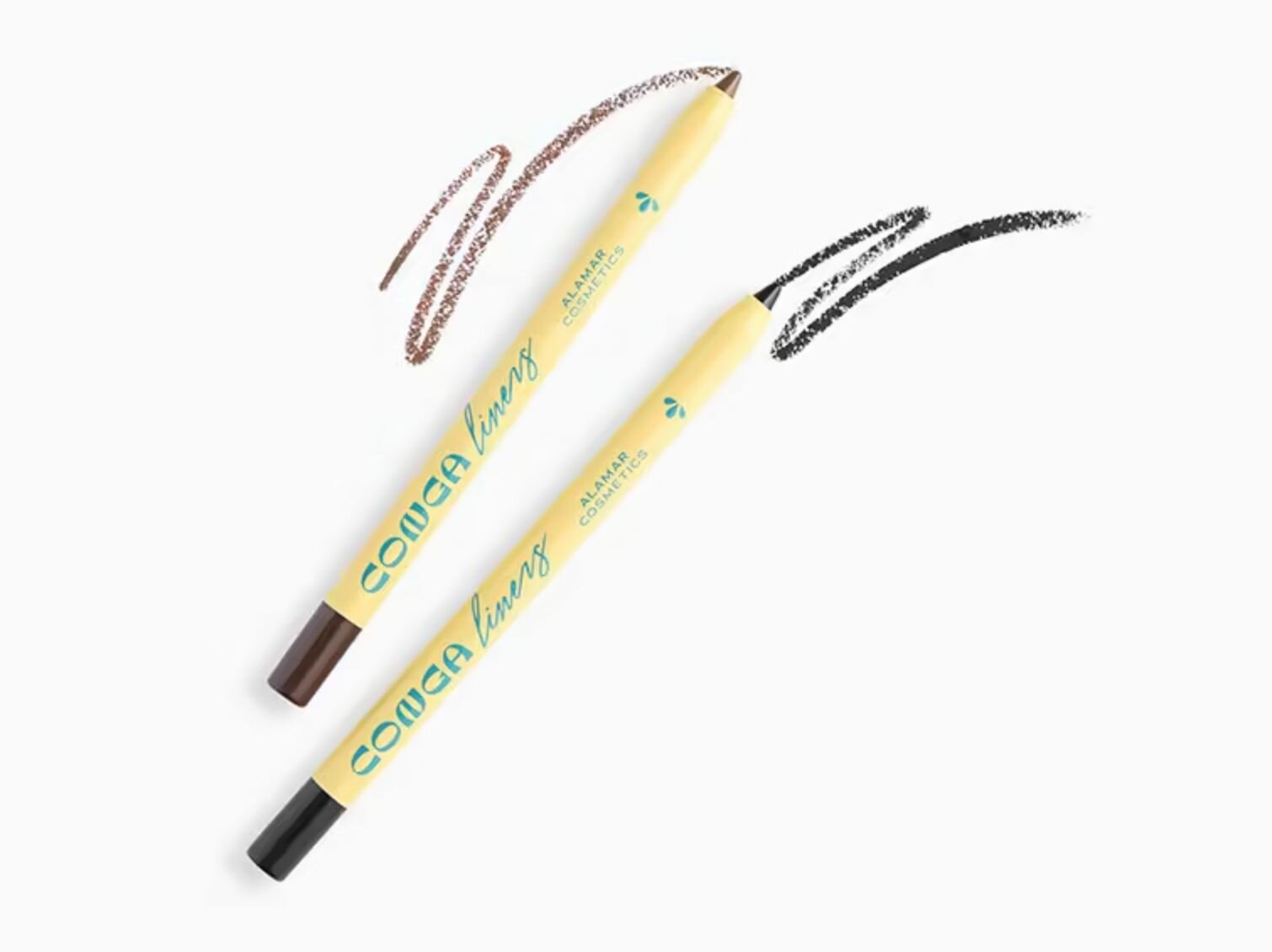 ALAMAR COSMETICS набор из двух карандашей для глаз коричневый и черный Conga Liners Duo in Black & Brown