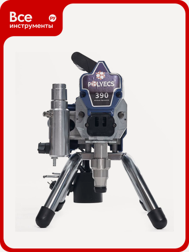 Изображение товара Безвоздушный окрасочный аппарат Polyecs 2200 Вт, 2,5 л/в мин, 220 В, 50 Гц Р-390